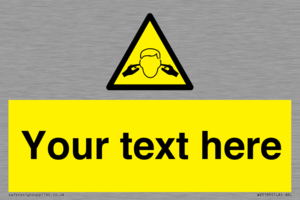 Custom Noise Hazard Sign